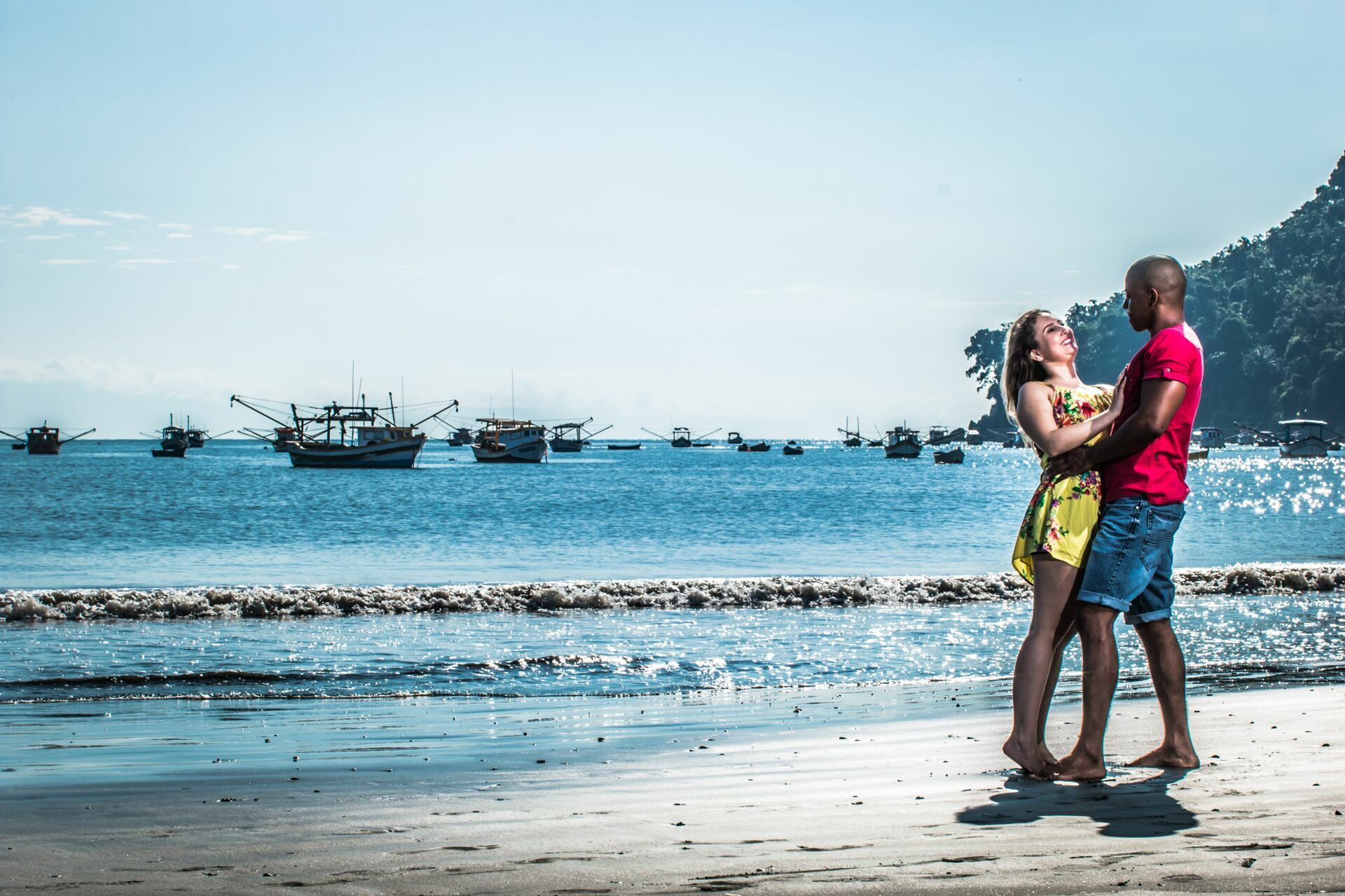 Foto Um Pré Wedding no nascer do Sol do Guaruja  - Imagem 9